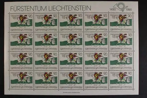 Liechtenstein, MiNr. 1004, Kleinbogen, postfrisch - 636532