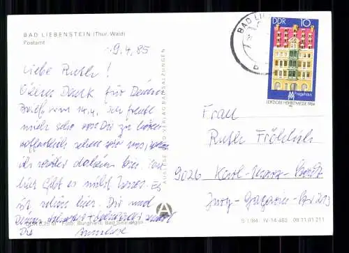 Bad Liebenstein/Thür., Postamt - 418324