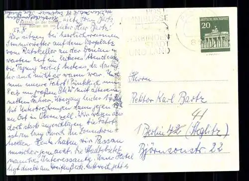 Passau, Bayern, ital. Bauten am Inn - 418379