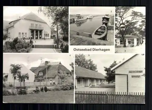 Ostseebad Dierhagen, Erholungsheim, Hafen und andere Ortsmotive - 418408