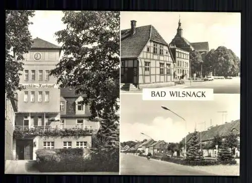 Bad Wilsnack Kr. Perleberg, Puschkin-Kurhaus, Markt, Thälmannstraße - 418443