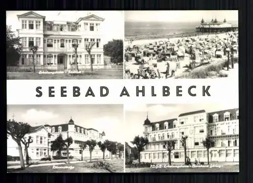 Oseebad Ahlbeck, Erholungsheim Seeblick u. Bernhard Göring, Dünenstraße - 418452