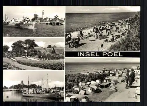 Insel Poel OT Timmendorf, Leuchtturm, Schwarzer Busch, Zeltplatz, Hafen - 418483