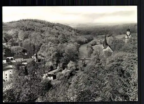 Hartenstein, Teilansicht mit Wasserburg Stein - 418567