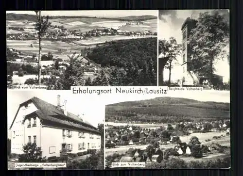 Neukirch/Lausitz, Blick vom Valtenberg, Bergbaude, Jugendherberge - 418639