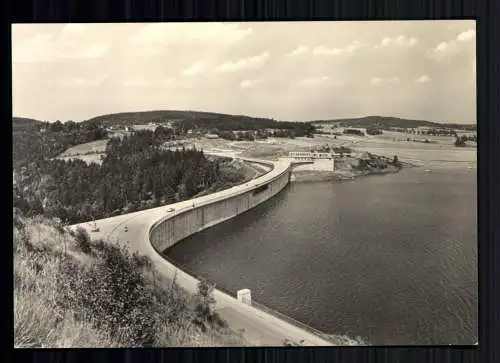 Talsperre Pöhl bei Plauen/Vogtl., Staumauer - 418360