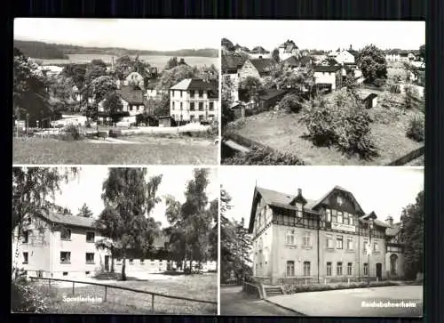 Mehltheuer/Vogtl., Teilansichten, Sportlerheim, Reichsbahnerheim - 418728