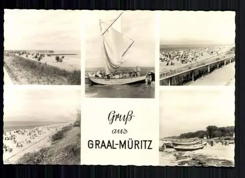 Ostseebad Graal-Müritz, Strandbilder, Segelboot - 418492