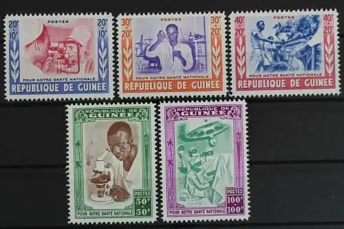 Guinea, MiNr. 37-41, postfrisch - 635522