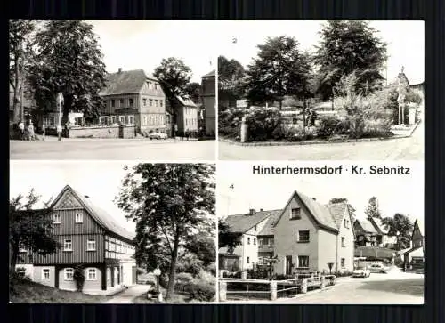 Hinterhermsdorf Kr. Sebnitz/Sa., Gaststätte Erbgericht, Umgebindehaus - 418535