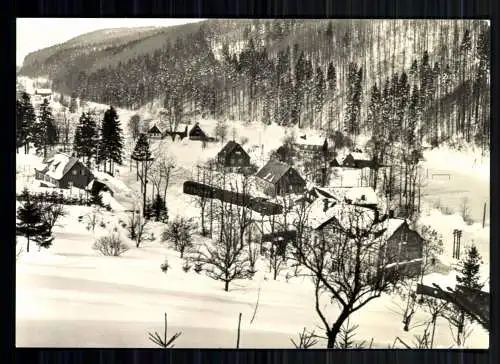 Holzau, Erzgeb., Ortsansicht im Winter - 419070