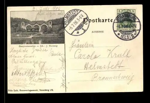 Strassburg, Elsaß, Kleberplatz / Restaurant Hornburg - 419231