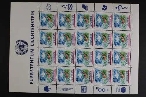 Liechtenstein, MiNr. 1015, Kleinbogen, postfrisch - 636537