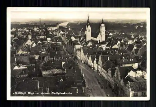 Ingolstadt, Blick zur unteren Stadtpfarrkirche - 419437