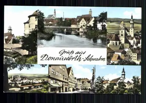 Donauwörth/Schwaben, 6 Ortsansichten - 418782