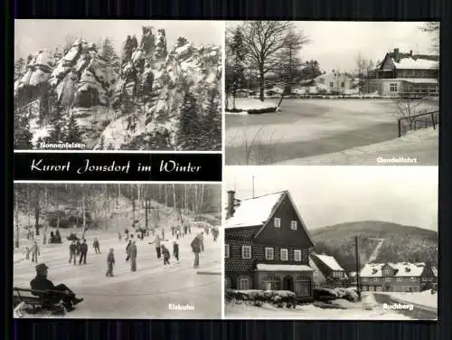 Jonsdorf, Zittauer Gebirge, Nonnenfelsen, Eisbahn, Buchberg - 419615