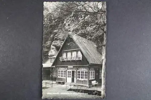 Sächs. Schweiz, Gasthaus Waldidylle im Uttewalder Grund - 419374