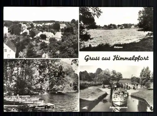 Himmelpfort, Kreis Gransee, Stolpsee, Schleusengraben, Haussee - 419543