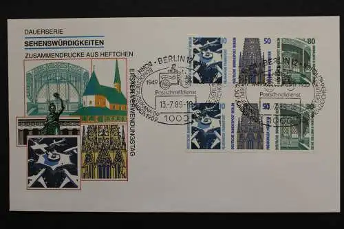 Berlin, MiNr. W 85 + W 86, ESST Berlin, FDC - 636650