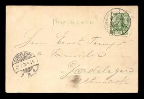 Wernigerode/Harz, Seidenkarte, Christianenthal - 419309