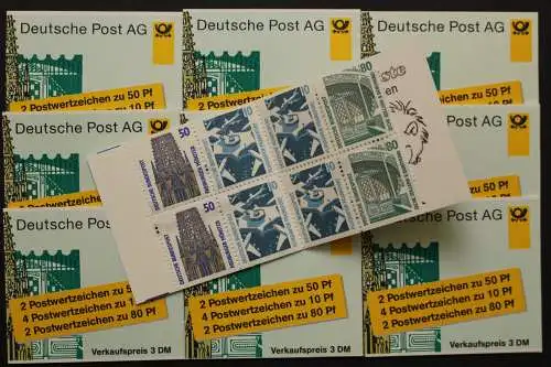 Deutschland (BRD), MiNr. MH 29 b, 10 Markenheftchen, postfrisch - 637402