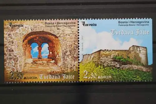 Bosnien-Herzegowina, MiNr. 709-710 D, Paar, postfrisch - 637407