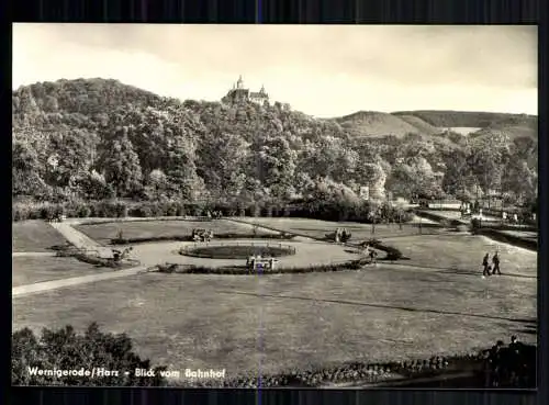 Wernigerode/Harz, Blick vom Bahnhof - 419519