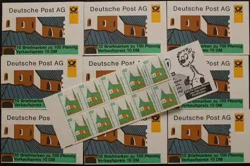 Deutschland (BRD), MiNr. MH 32, 10 Markenheftchen, postfrisch - 637389