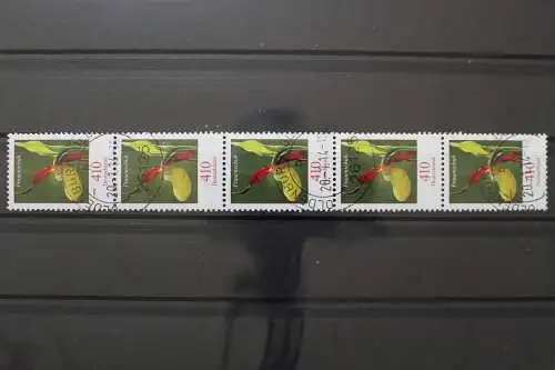 Deutschland (BRD), MiNr. 2768, Fünferstreifen ZN 125, gestempelt - 637578