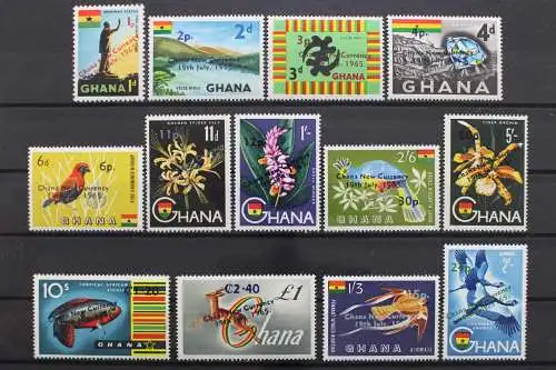 Ghana, MiNr. 224-236, postfrisch - 638586