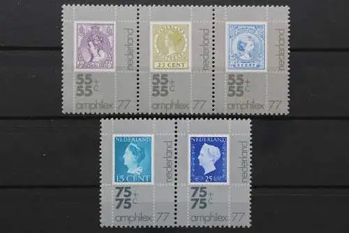 Niederlande, MiNr. 1083-1087, Dreier und Paar, postfrisch - 639167