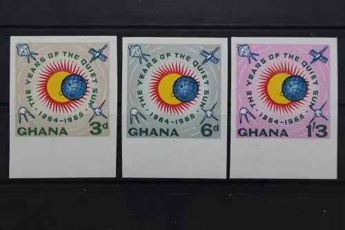 Ghana, MiNr. 170-172 B I, postfrisch - 638560