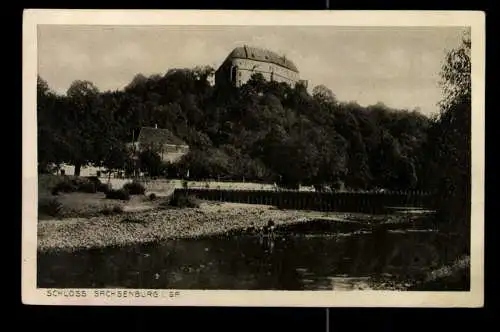 Sachsenburg, Blick zum Schloss Sachsenburg - 420353