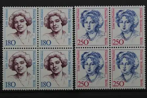 Berlin, MiNr. 844-845, Viererblöcke, postfrisch - 638889