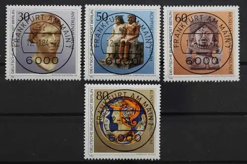 Berlin, MiNr. 708-711, zentrisch VS F/M, EST - 638519