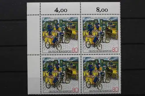 Deutschland, MiNr. 1337, Viererblock, Ecke li. oben, postfrisch - 640316