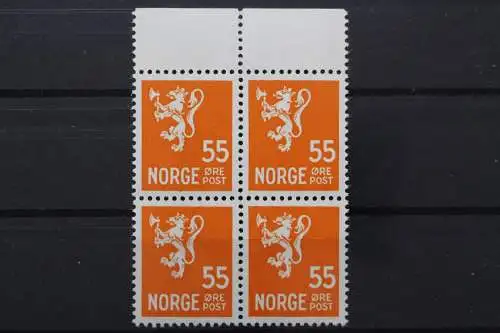 Norwegen, MiNr. 321, Viererblock, postfrisch - 640393