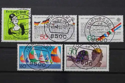 Deutschland (BRD), MiNr. 1129-1133, zentrisch Nürnberg, gestempelt - 640434