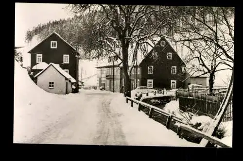 Einsiedel/Thüringen, Straßenansicht im Winter - 420495