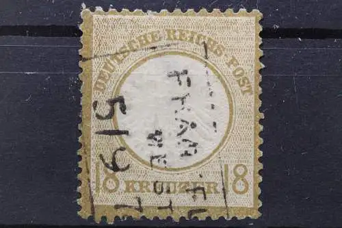 Deutsches Reich, MiNr. 28, gestempelt, BPP Fotoattest - 639816