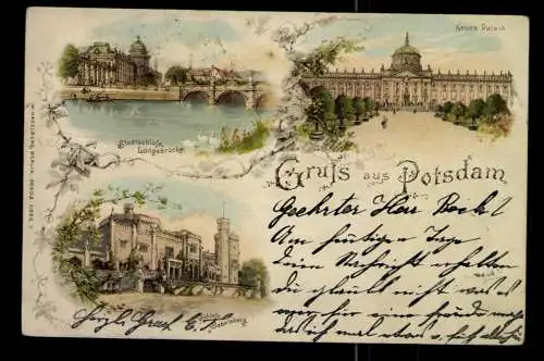 Potsdam, Stadtschloss, Langebrücke, Neues Palais, Schloss Babelsberg - 420406