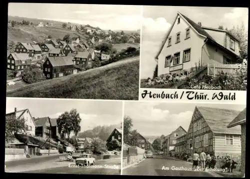 Heubach/Thür. Wald, Cafe, Gasthaus Zur Erholung, Thälmann-Straße - 420707