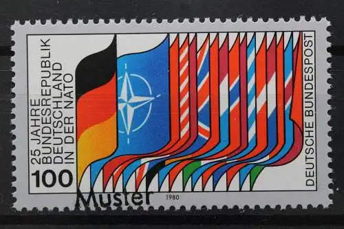 Deutschland (BRD), MiNr. 1034, Muster, postfrisch - 643028