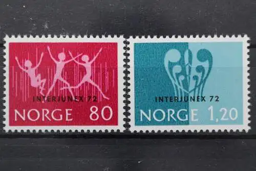 Norwegen, MiNr. 647-648, postfrisch - 640396