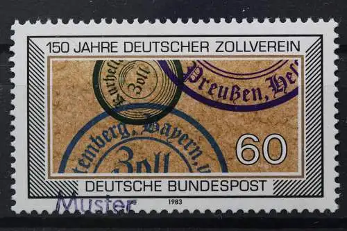 Deutschland (BRD), MiNr. 1195, Muster, postfrisch - 643209