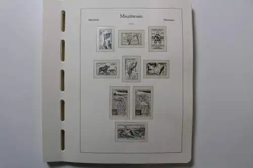 Leuchtturm, Mauretanien 1960-1977 mit Klemmtaschen - 901173