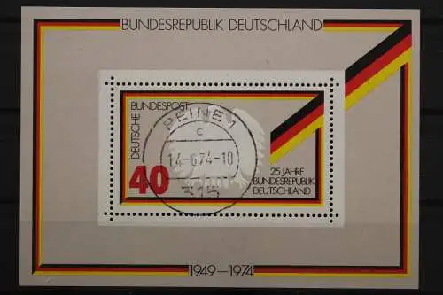 Deutschland, MiNr. Block 10, zentrischer Stempel Peine, gestempelt - 640745