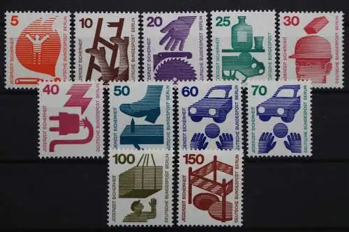 Berlin, MiNr. 402-411 A + 453, postfrisch - 641427