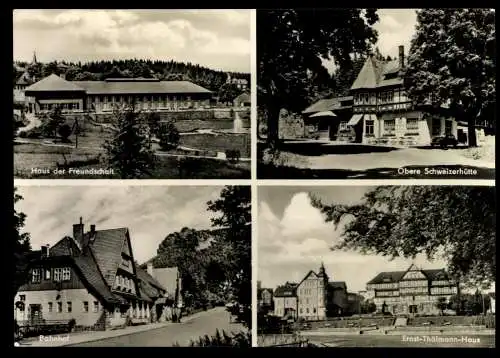 Oberhof/Thür. Wald, Bahnhof, Schweizerhütte, Haus der Freundschaft - 420690