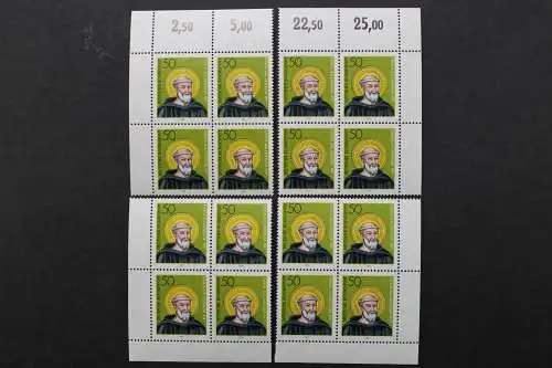 Deutschland, MiNr. 1055, Viererblock, alle 4 Ecken, postfrisch - 642690